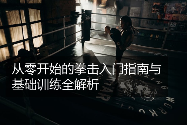 从零开始的拳击入门指南与基础训练全解析